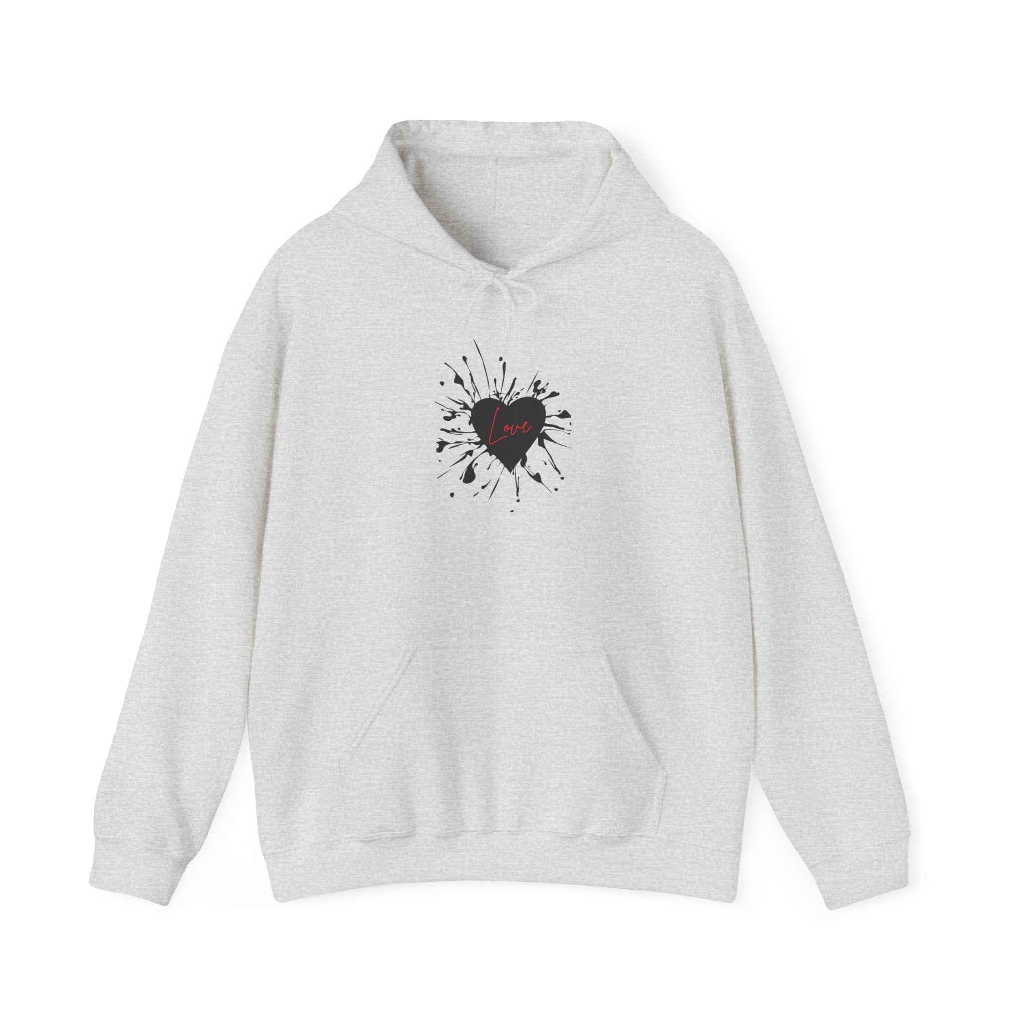 Love Hurts Adult Sweatshirt - Hooded Women's Top