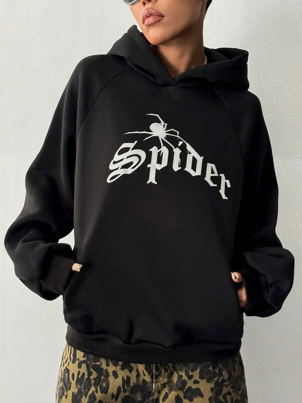 Long Sleeve Hoodie with Kangaroo Pocket