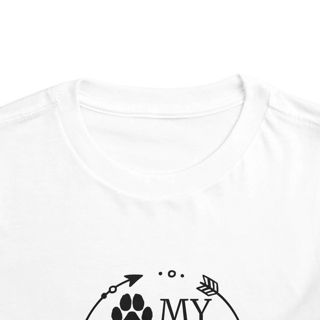 Adorable Toddler Short Sleeve Tee - "My Siblings Have Paws" Pet Lover Gift, Dog/Cat Family Shirt, Cute Kids Apparel for Pet Lovers, [...]