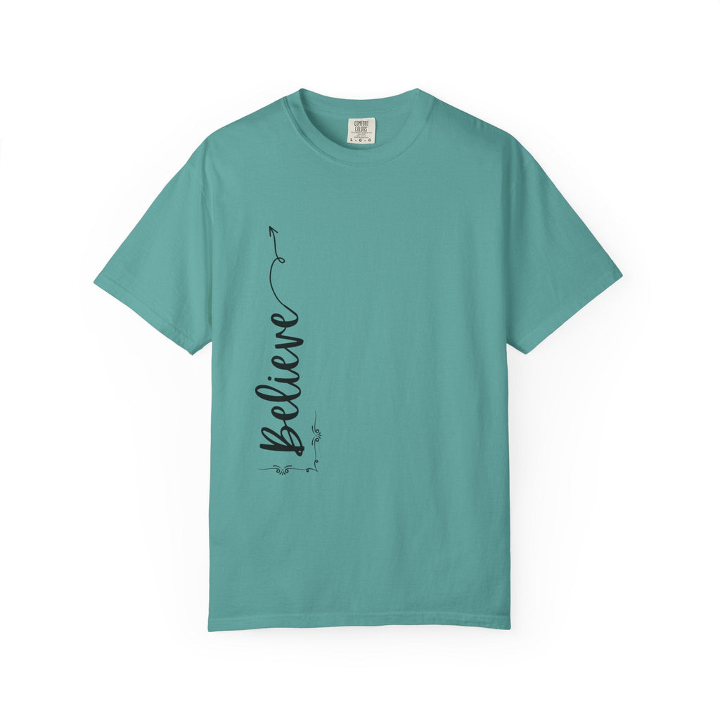 Believe Women's T-shirt for Adults - Inspirational Apparel