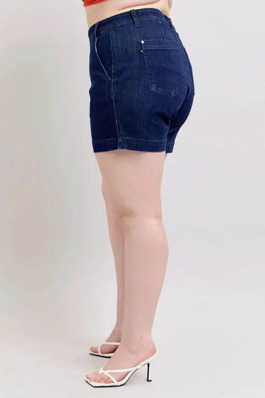 Judy Blue Jeans - Full Size High Waist Denim Shorts