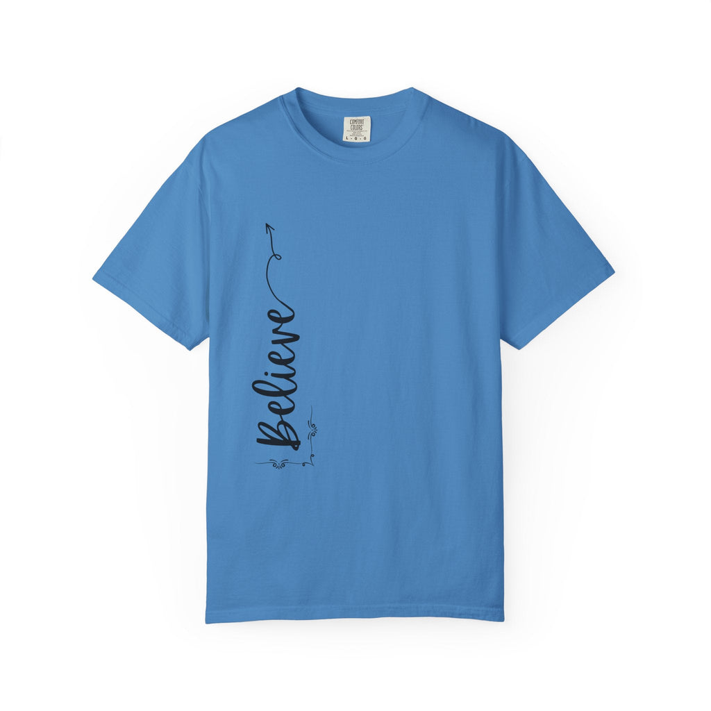 Believe Women's T-shirt for Adults - Inspirational Apparel