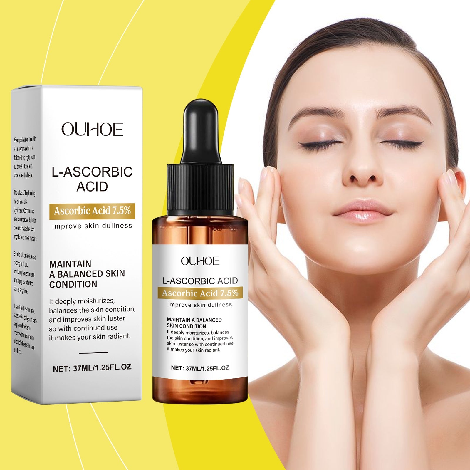 Moisturizing Essence, Moisturizing And Gently Moisturizing Facial Skin Brightening And Smoothing Fine Lines Essence