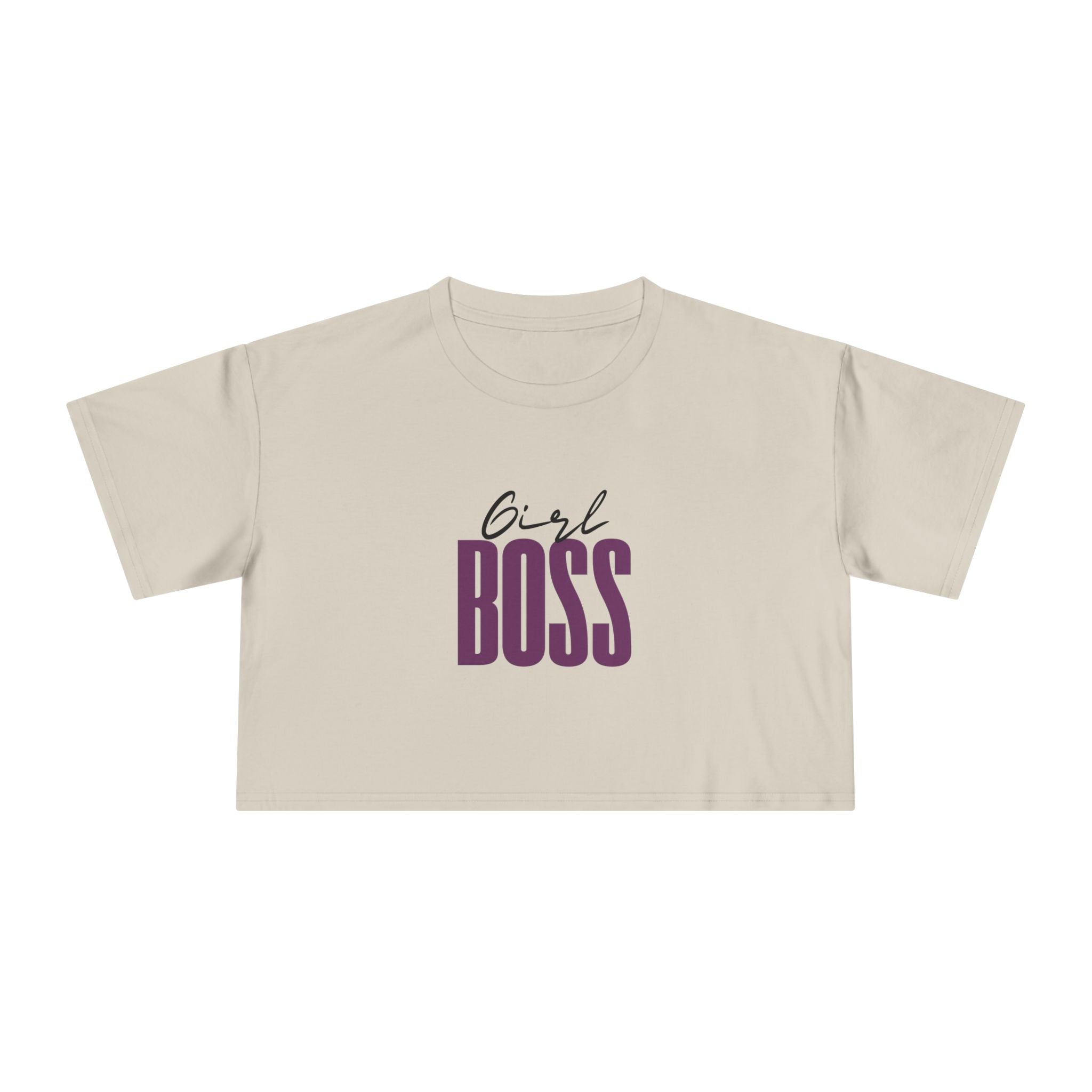 Girl Boss Crop Women's T-shirt for Women