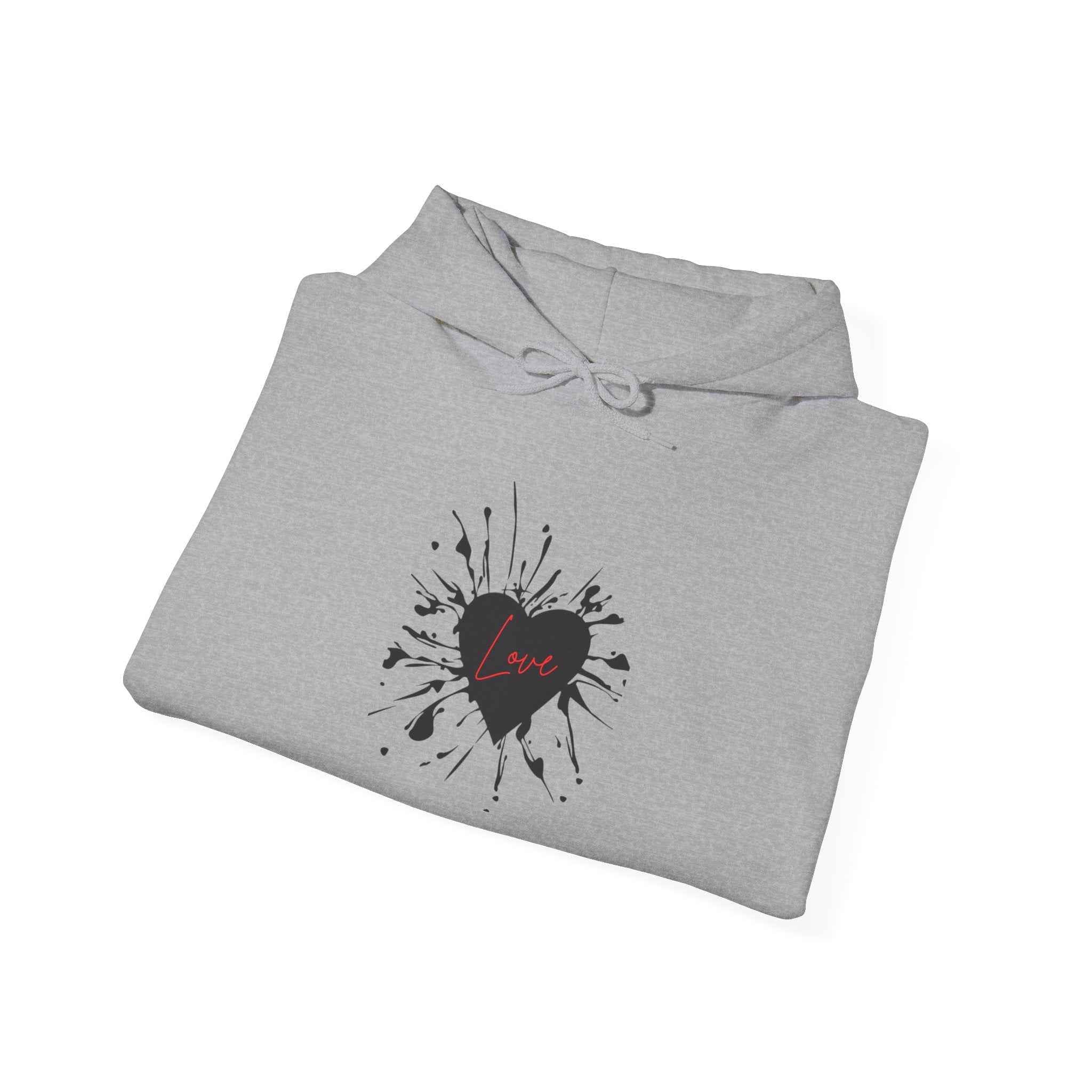 Love Hurts Adult Sweatshirt - Hooded Women's Top