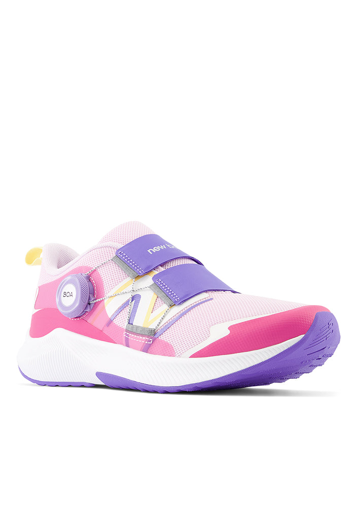 New Balance Kids DynaSoft Reveal v4 BOA in Light Raspberry