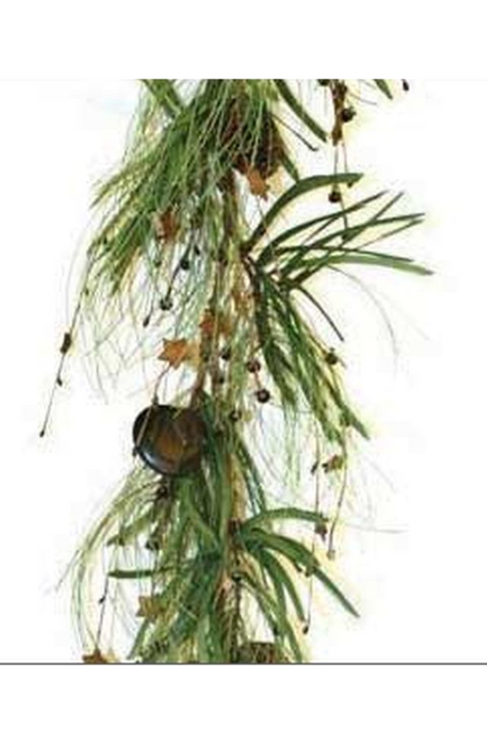 CHRISTMAS GARLAND WITH LARGE PINECONES