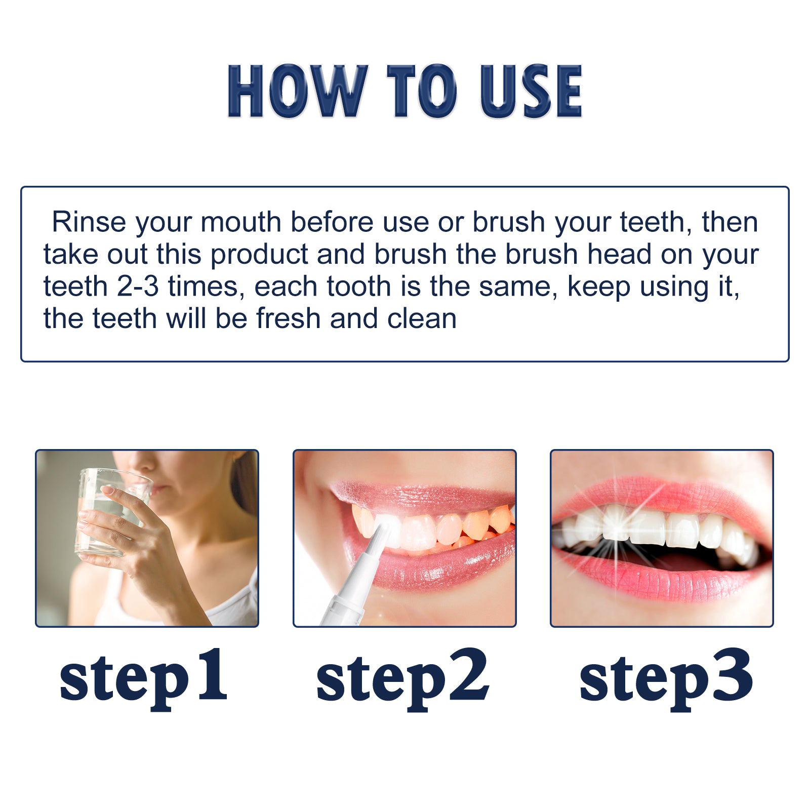 Teeth Whitening Essence Pen, Teeth Cleaning Care Fresh Breath Remove Smoke Stains Teeth Whitening Teeth Cleaning Pen