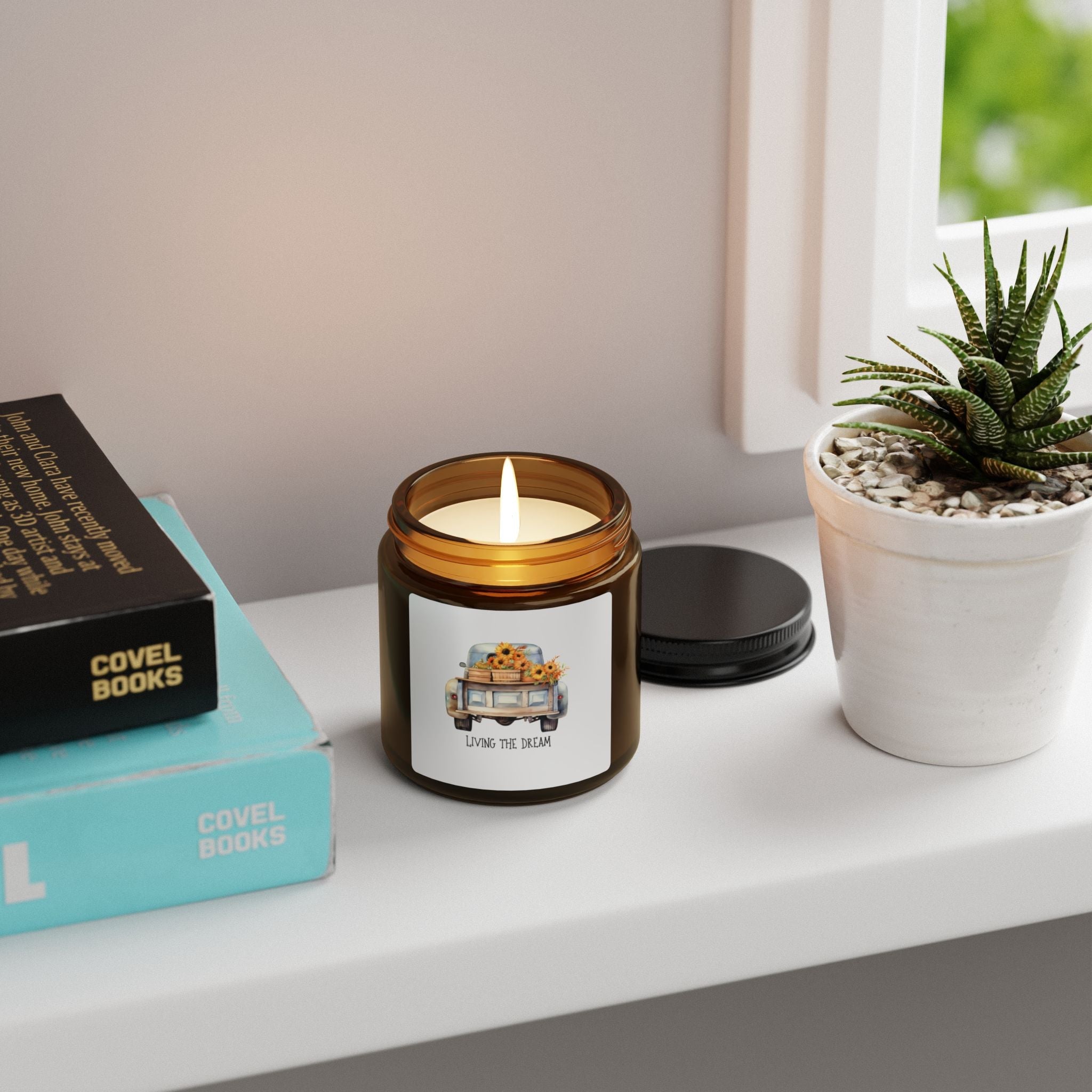 Dreamy Scented Soy Candle - Perfect for Home Decor, Gifts, Self-Care, Cozy Nights, Aromatherapy