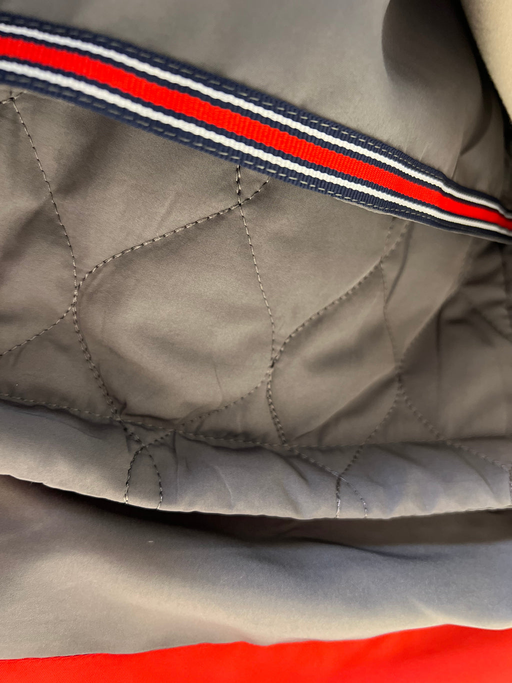 Genuine Silver Fox Fur Rabbit Fur Insulated Parka