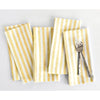 Primrose Yellow & White / 20 x 20 Inch / Set of 4