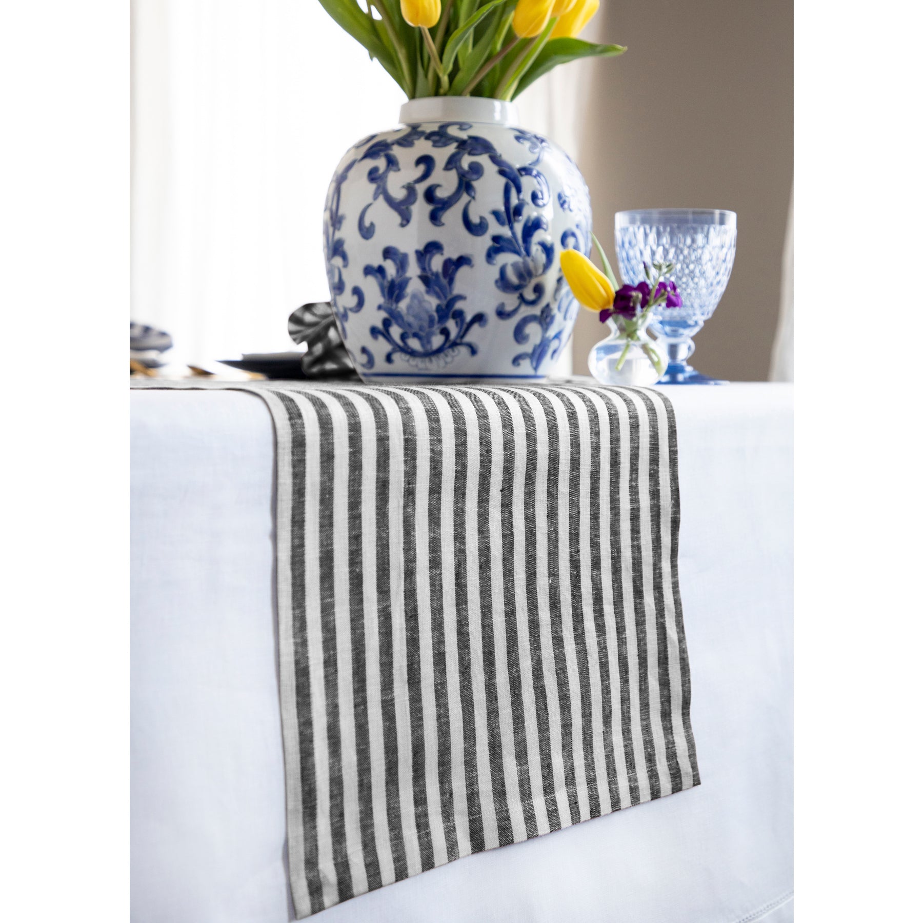 Amalfi Stripe Table Runner