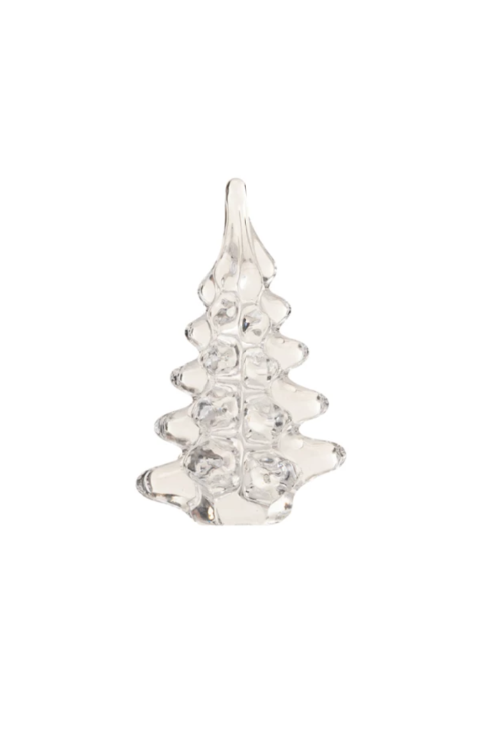 Glass Christmas Tree 4  1/2"H