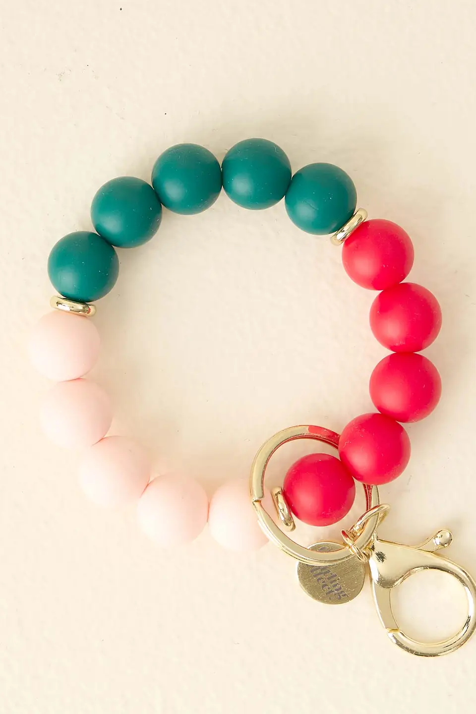 Christmas Hands-Free Keychain Wristlet