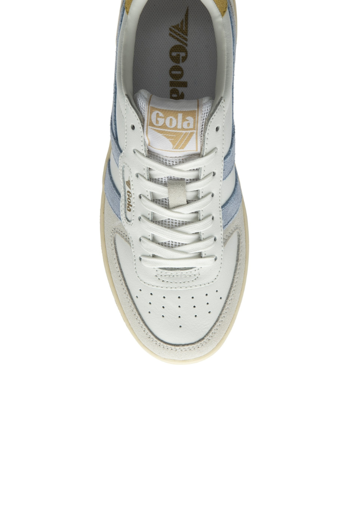 Gola Classics Women's Hawk Sneakers - White/Air/Pollen