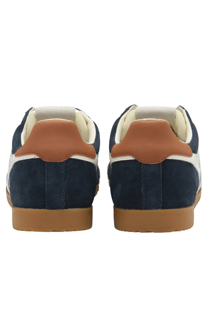 Gola Classics Men's Elan Sneakers-Navy/Off White/Moody Orange