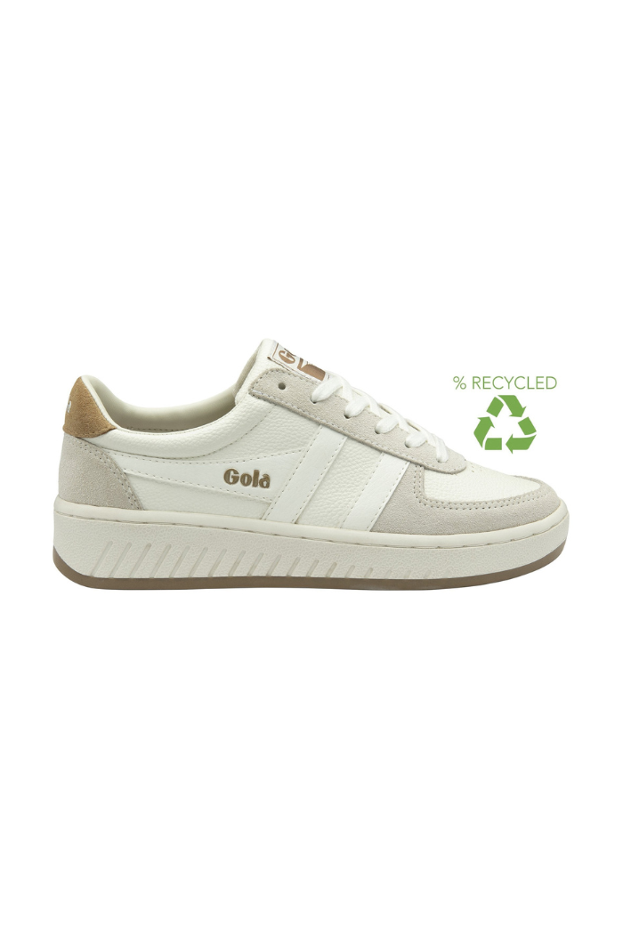 Gola Classics Women's Grandslam '88 Sneakers - White/White/Light Caramel