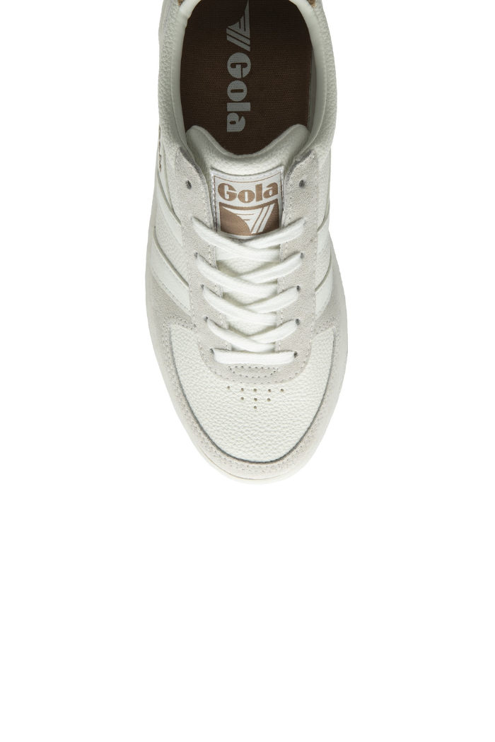 Gola Classics Women's Grandslam '88 Sneakers - White/White/Light Caramel