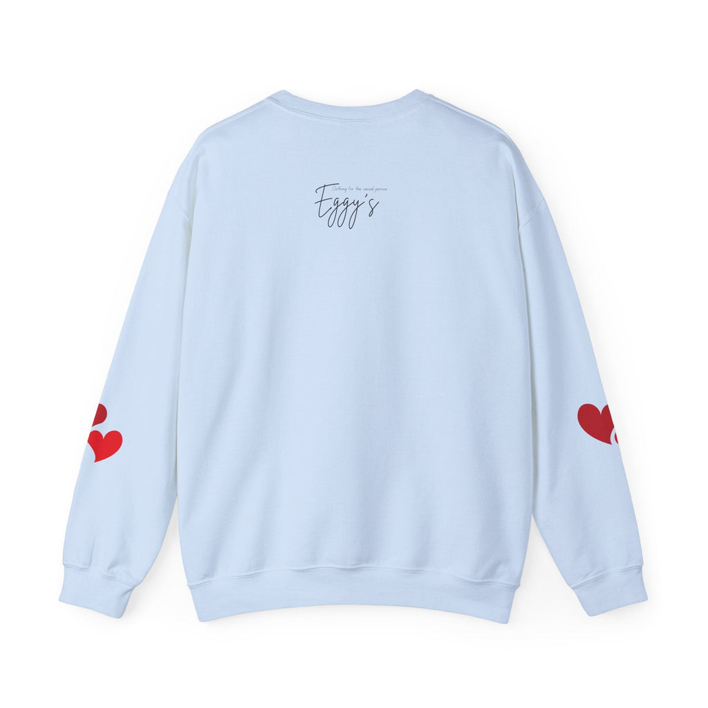 Love and Hearts Adult Love Hearts Sweatshirt Women's Top