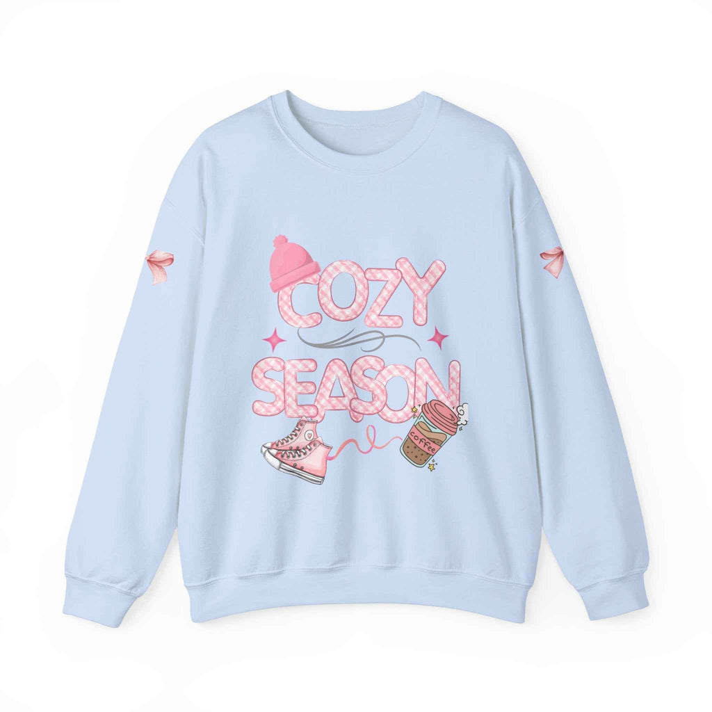 Pink Cozy Adult Sweatshirt - Comfortable Crewneck Women's Top