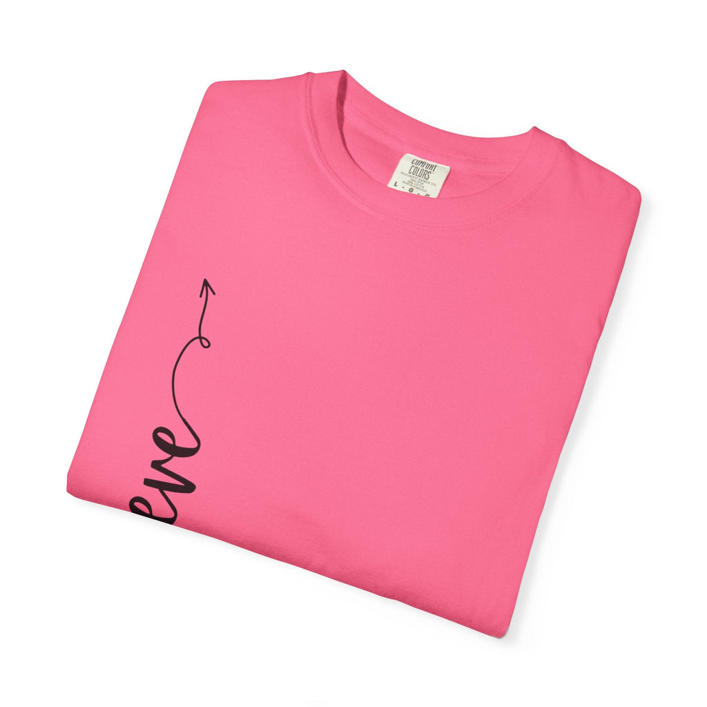 Believe Women's T-shirt for Adults - Inspirational Apparel
