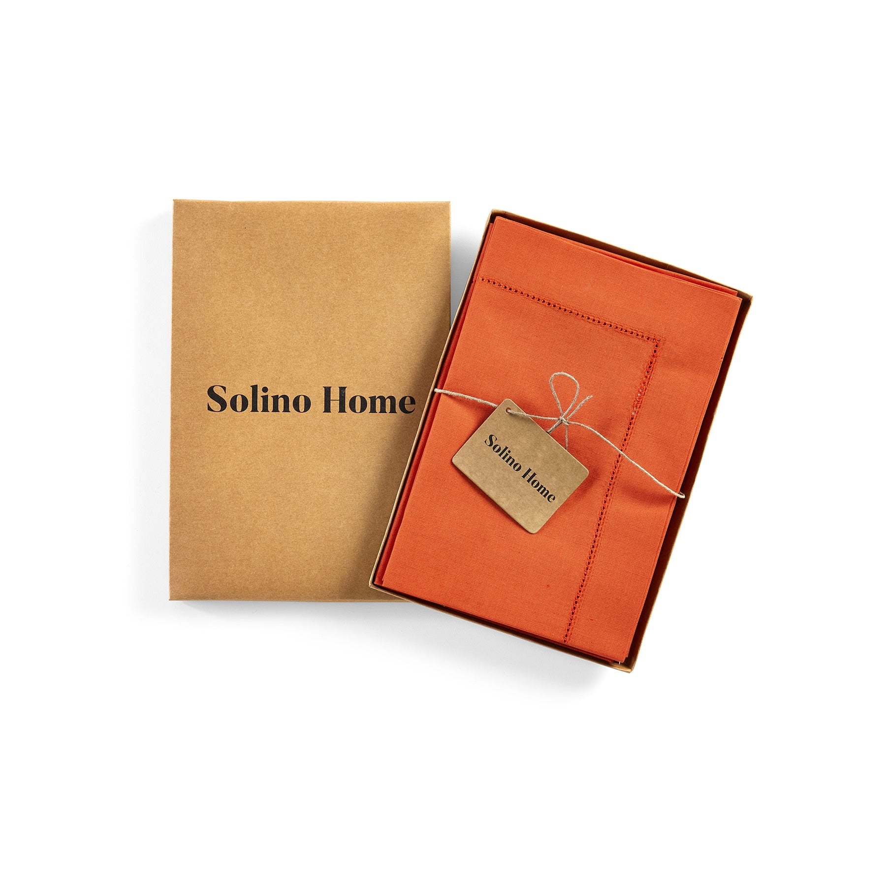 Cotton Linen Hemstitch Napkins