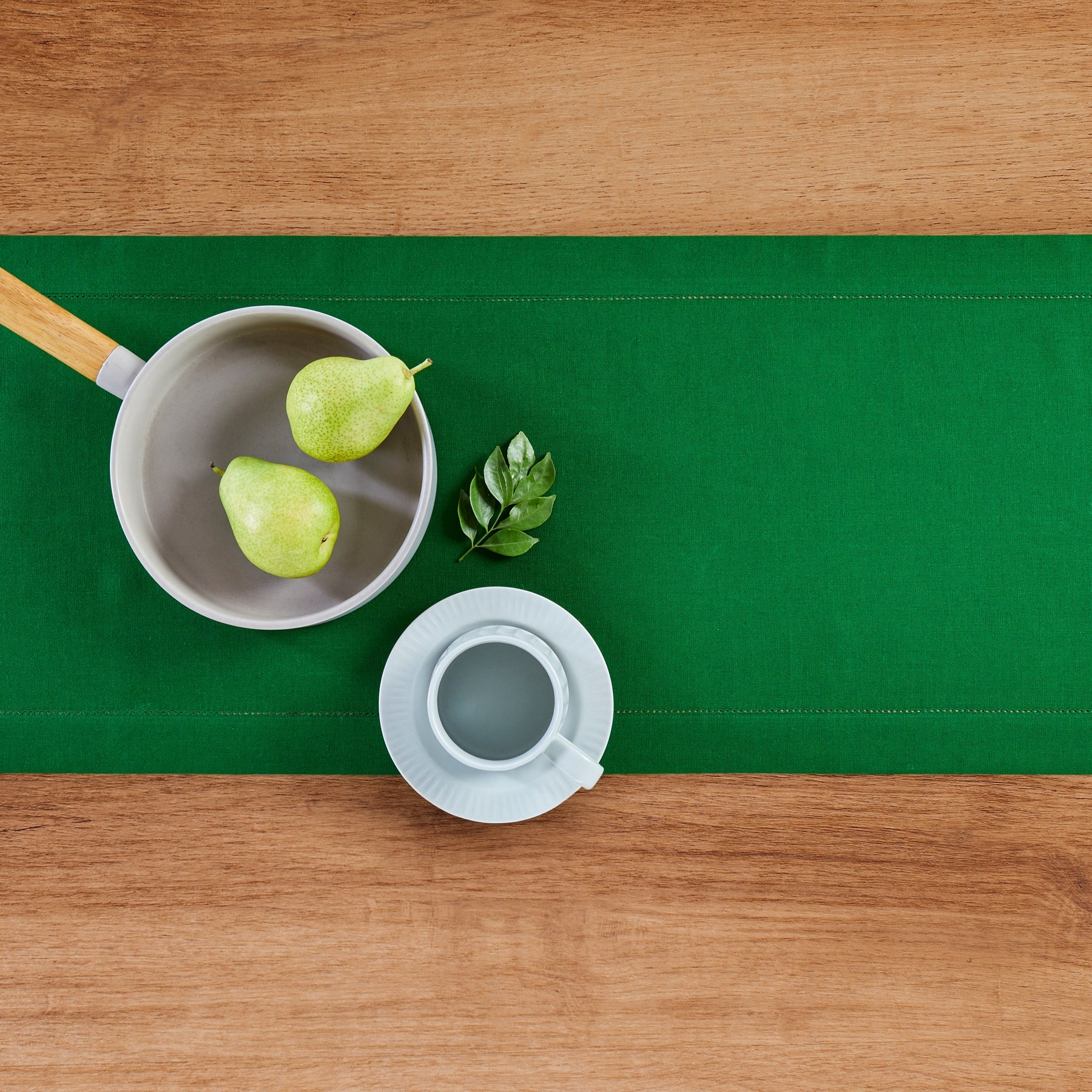 Classic Hemstitch Table Runner