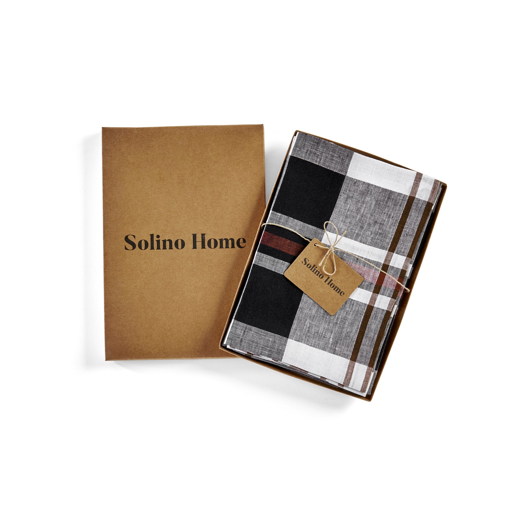 Oxford Plaid Napkins, Set of 4