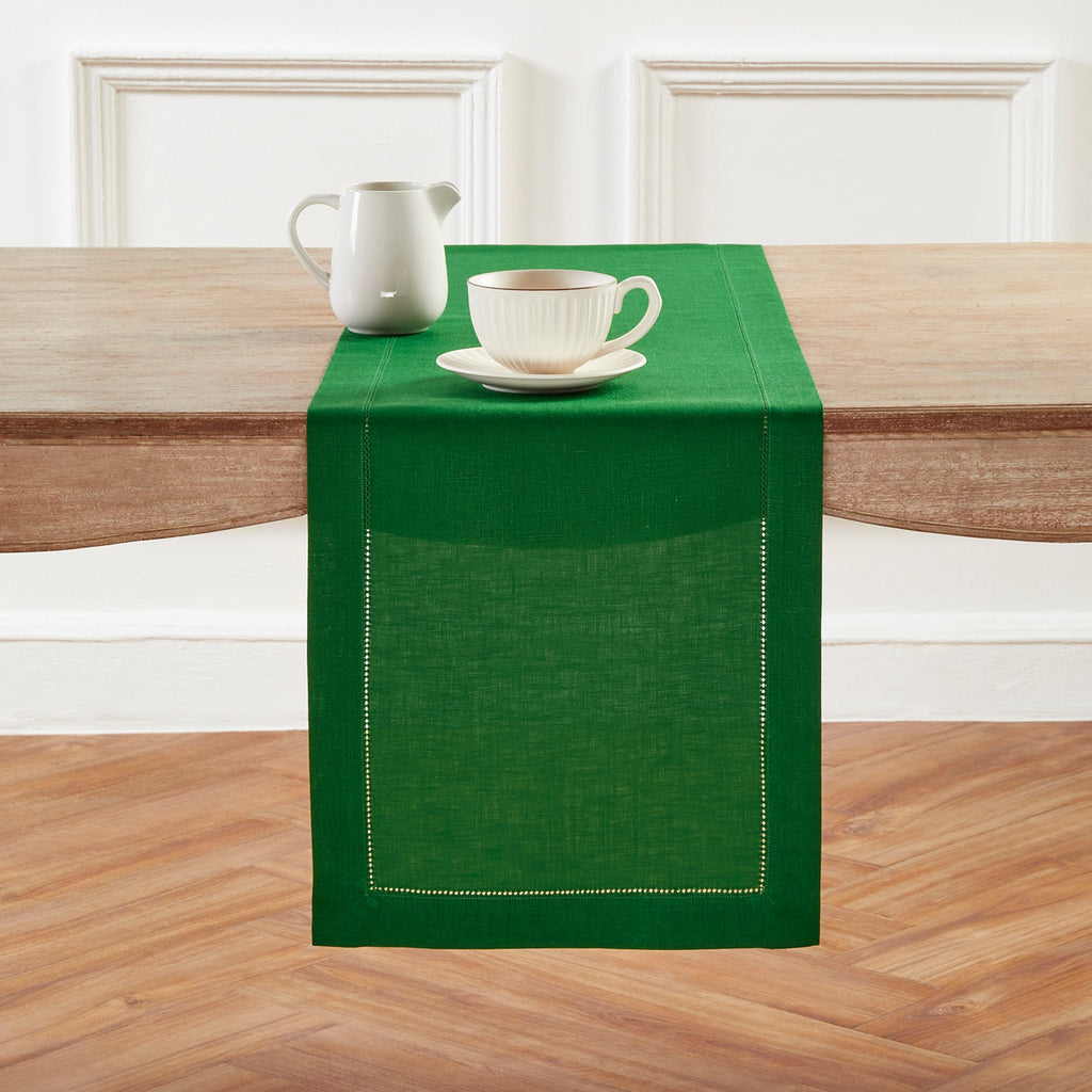 Classic Hemstitch Table Runner