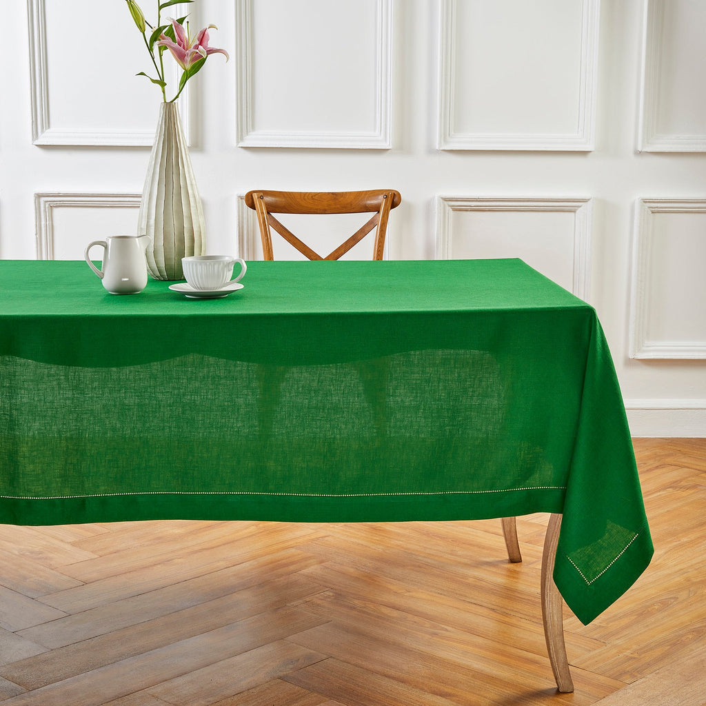 Classic Hemstitch Tablecloth