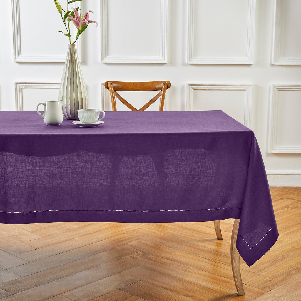 Classic Hemstitch Tablecloth