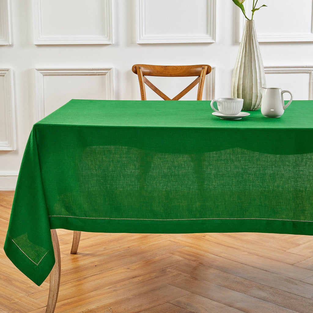 Classic Hemstitch Tablecloth