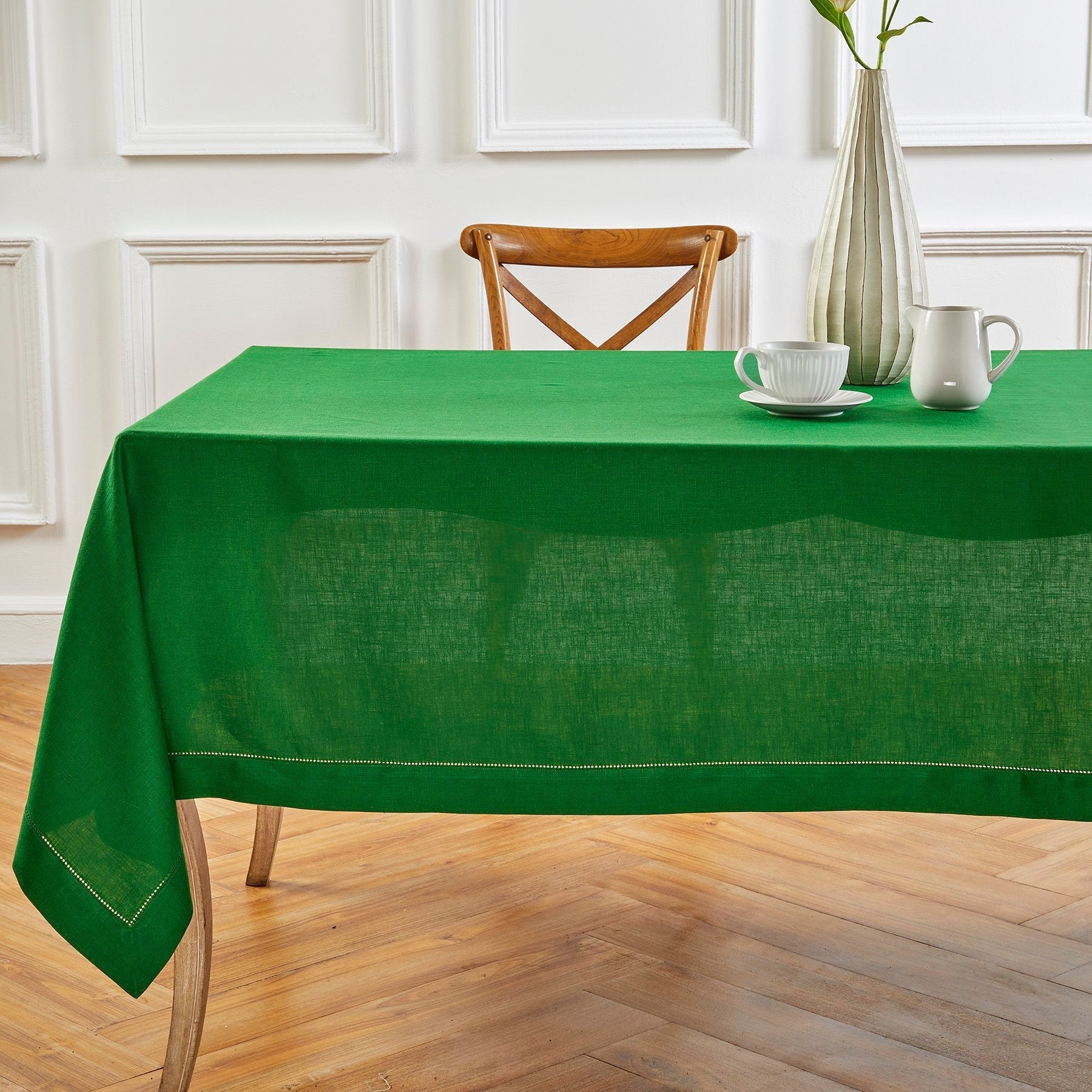 Classic Hemstitch Tablecloth
