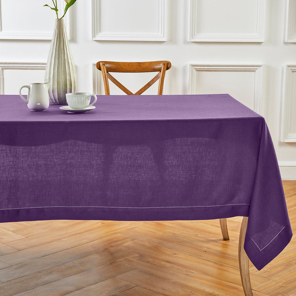 Classic Hemstitch Tablecloth