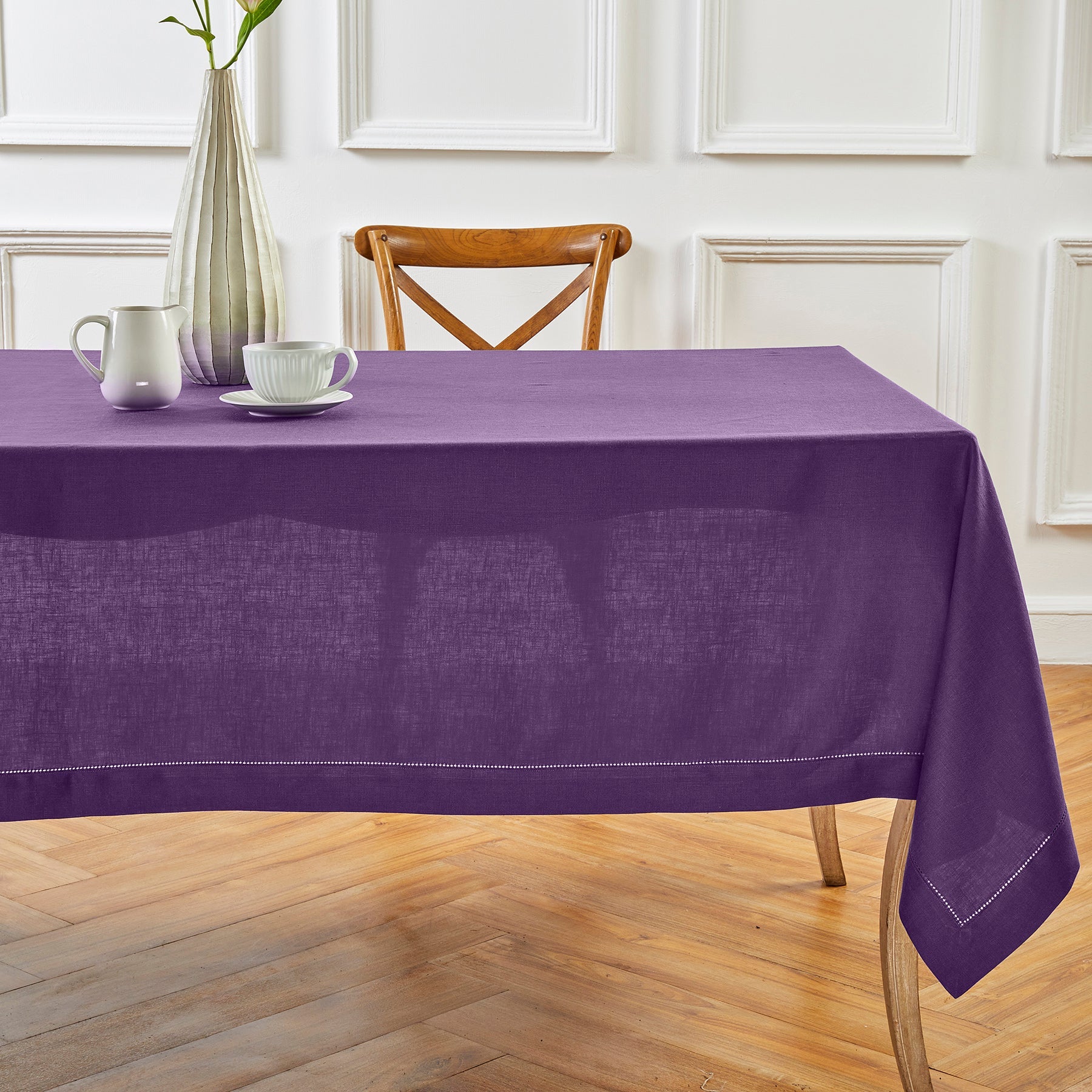 Classic Hemstitch Tablecloth
