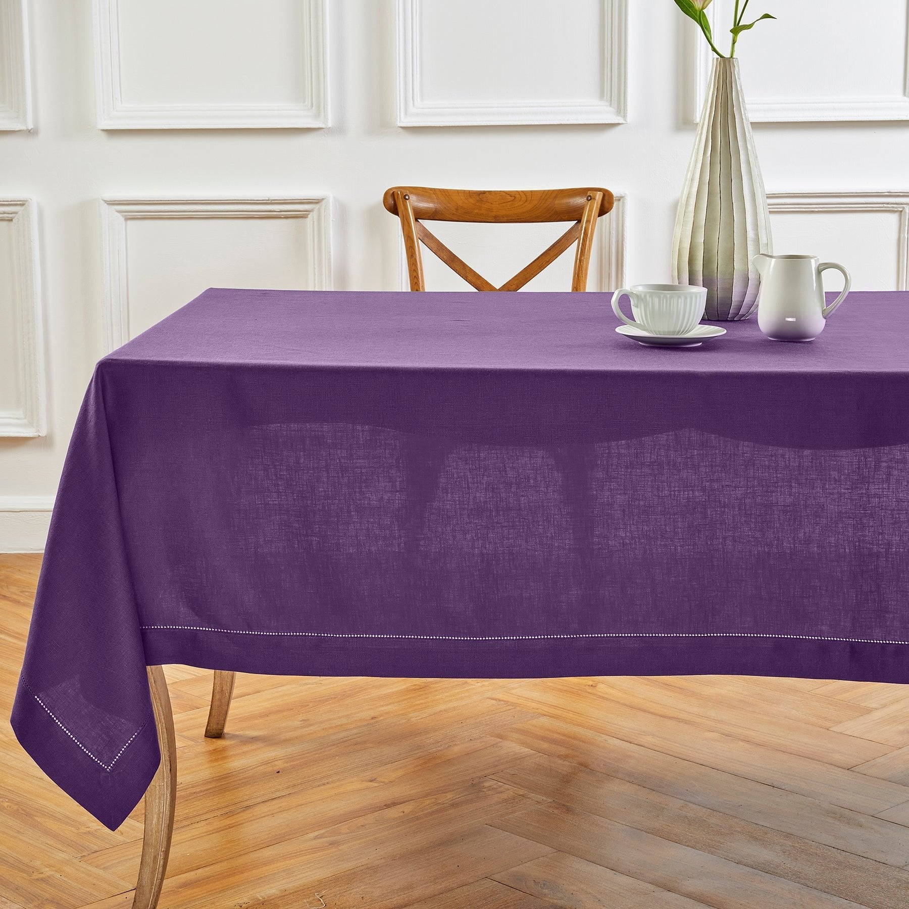 Classic Hemstitch Tablecloth