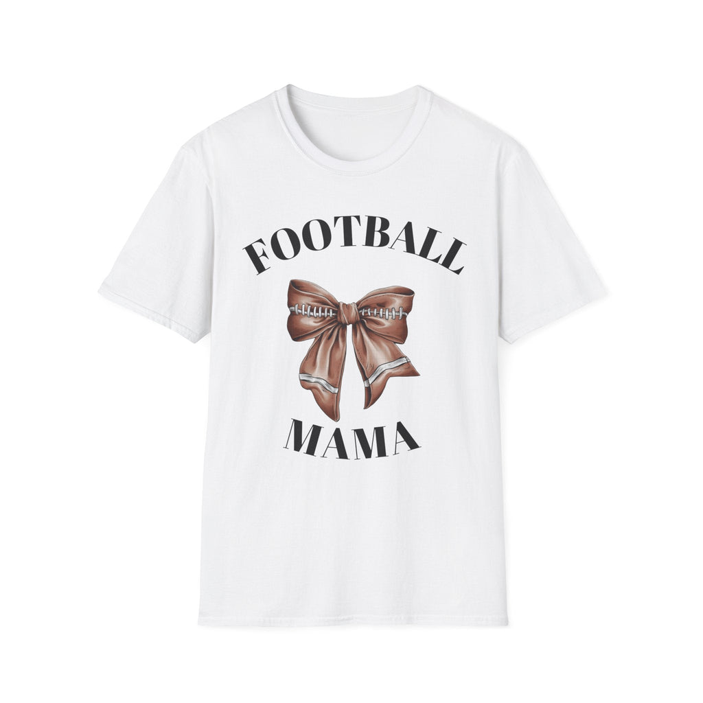 Football Mom Unisex T-Shirt - Supportive Mom of Kids Design