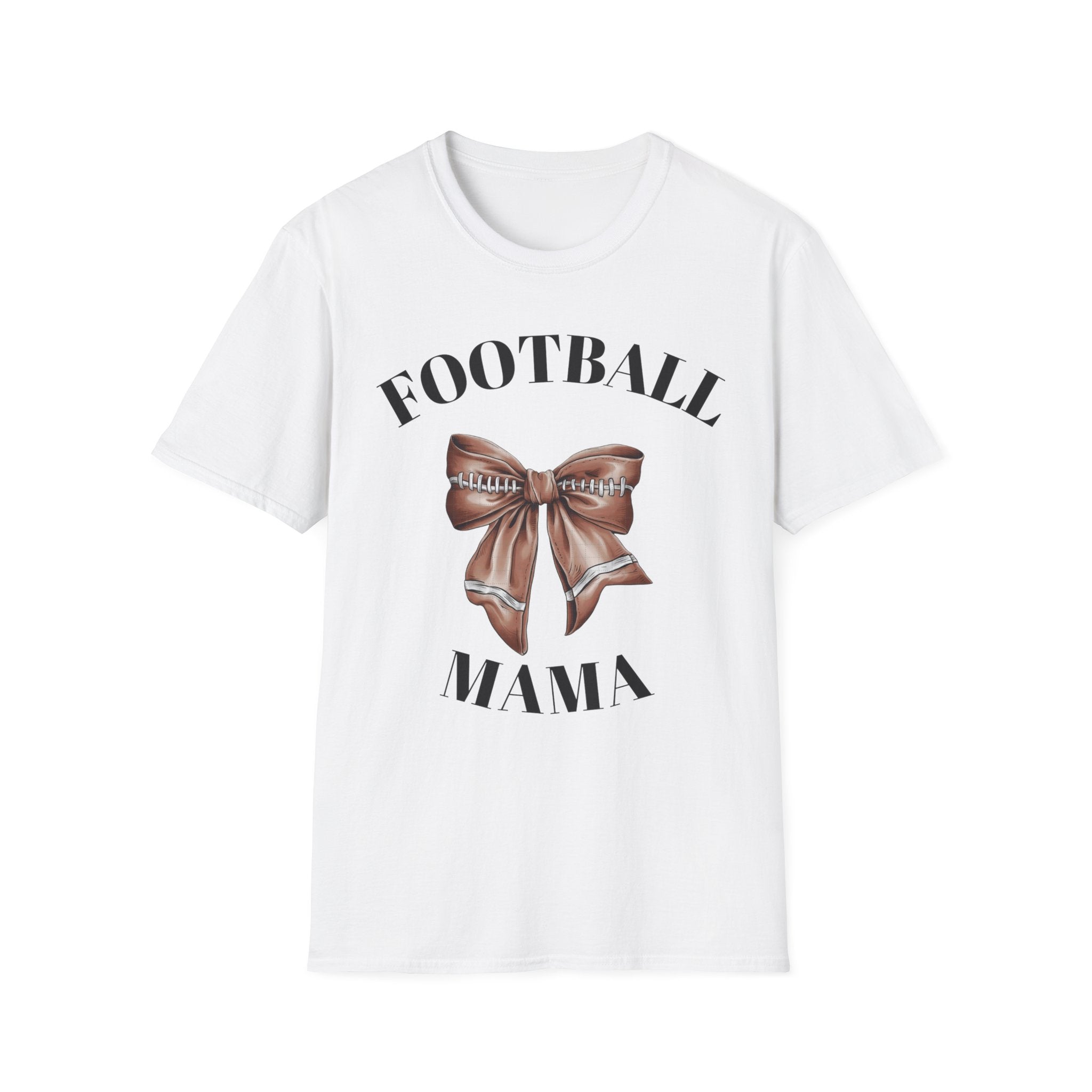 Football Mom Unisex T-Shirt - Supportive Mom of Kids Design