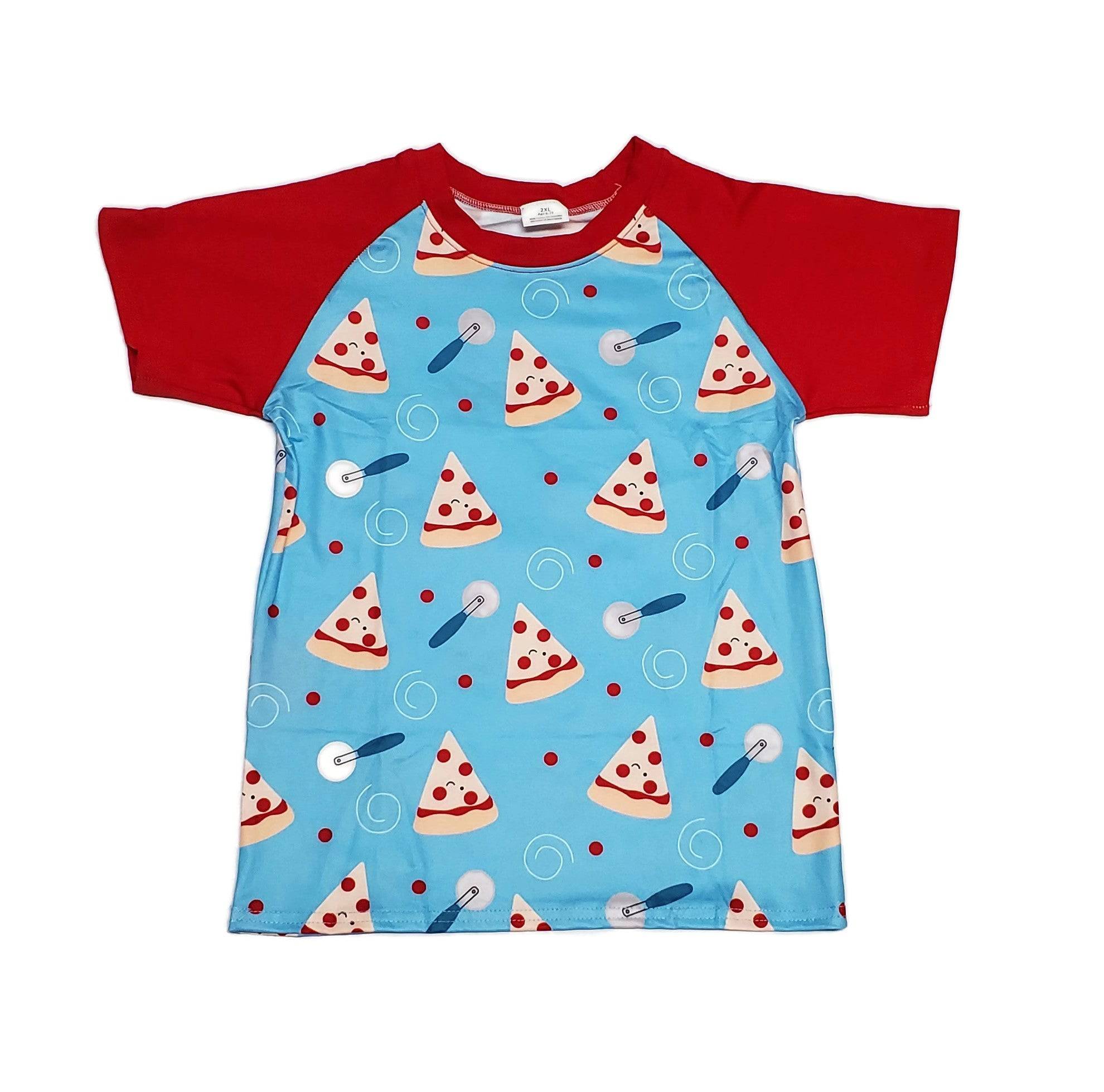 Pizza Milk Silk Raglan