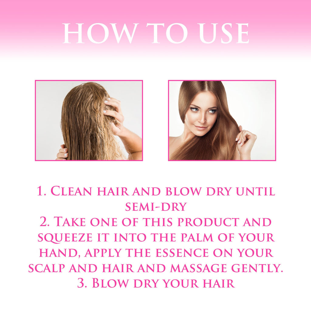 Hair Serum, Repair Hair Tail Frizz And Dryness Strong And Tough Hair Luster Smooth Hair Treatment Essence