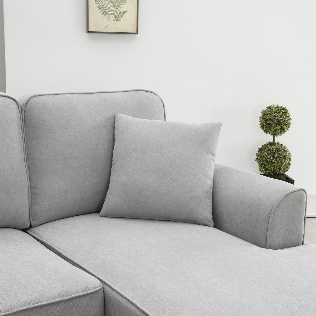 [VIDEO provided] [New] 108*85.5" Modern U Shape Sectional Sofa 7 Seat Fabric Sectional Sofa Set