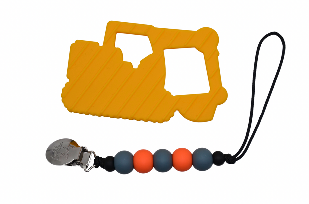 Construction Truck Teether Set