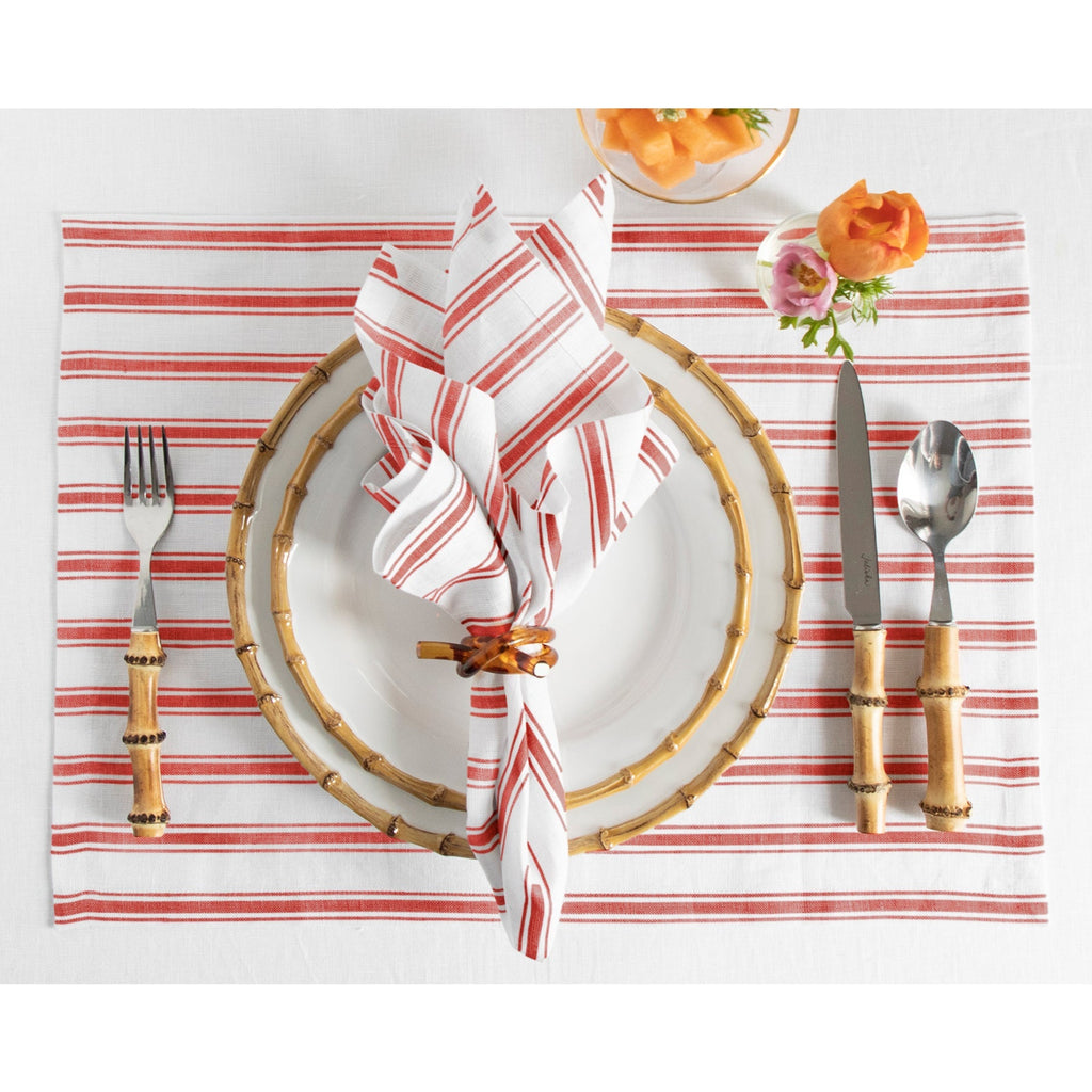 Capri Ticking Stripe Placemats