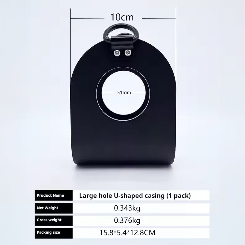 Uclips barbell - landmine adapter. For squats, rows. Grip attachment, barbell clip. Gym & home use.