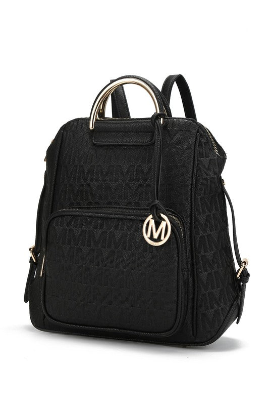 MKF Torra Milan Signature Trendy Vegan Leather Backpack Mia