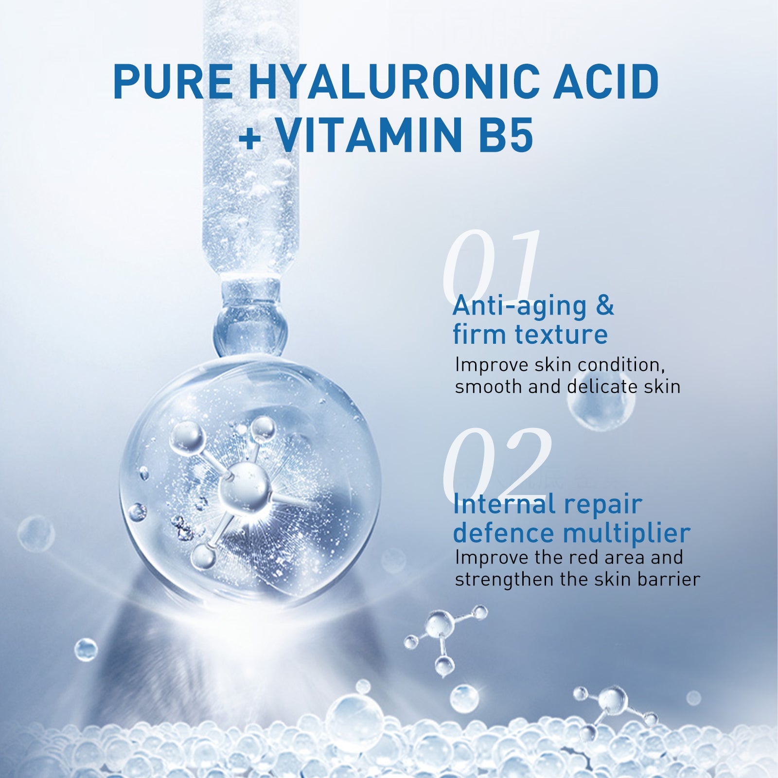 Anti Wrinkle And Firming B5 Essence, Brighten Fade Lines Moisturize Tighten Skin Essence
