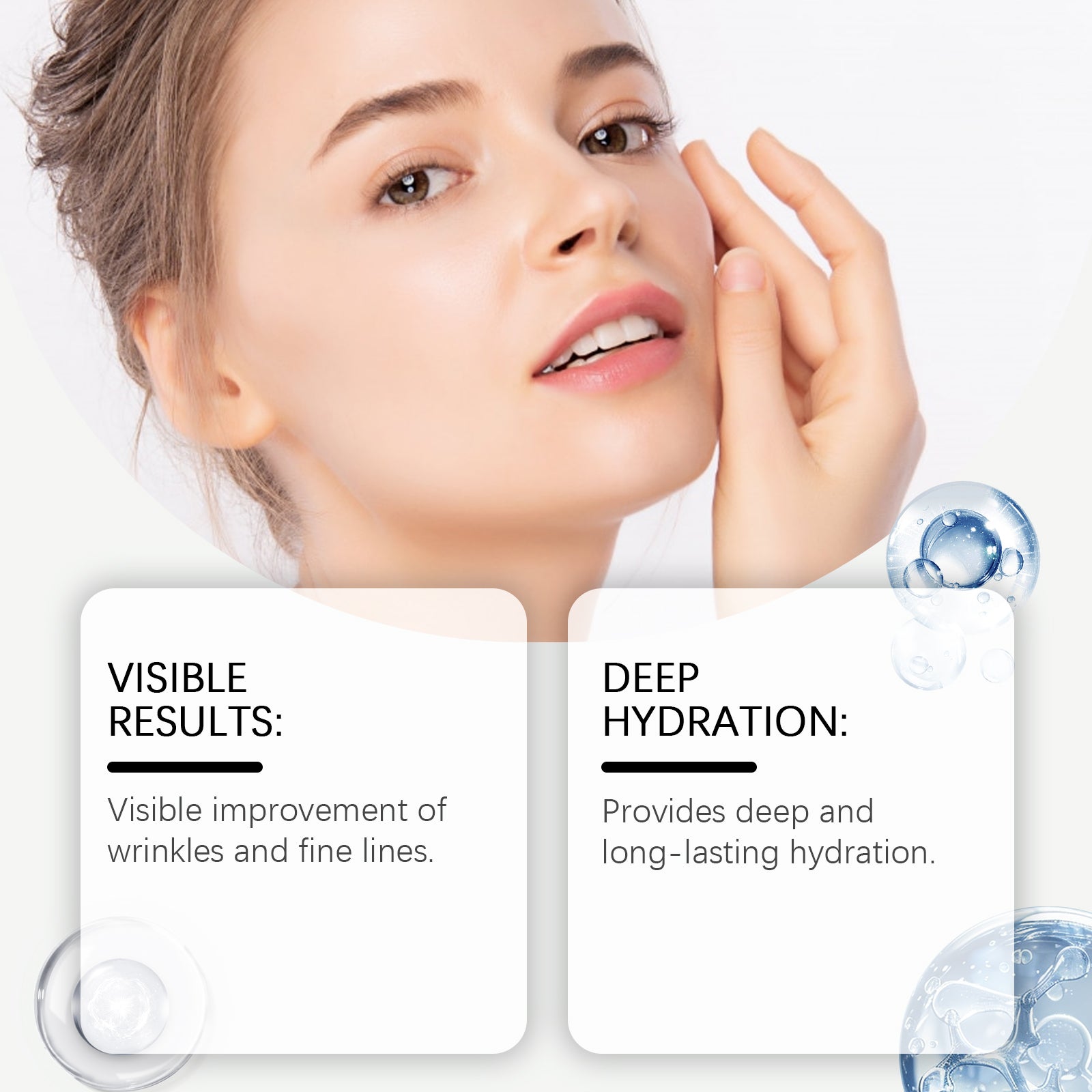 Moisturizing Essence Brightening And Improving Dark Skin Tone Hydrating And Moisturizing Facial Skin Essence