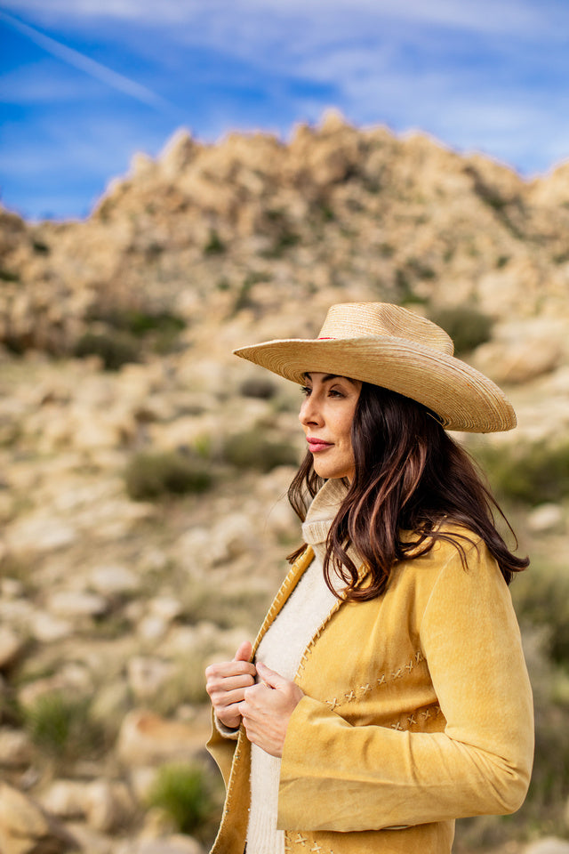 Gaucho Palm Leaf Straw Hat
