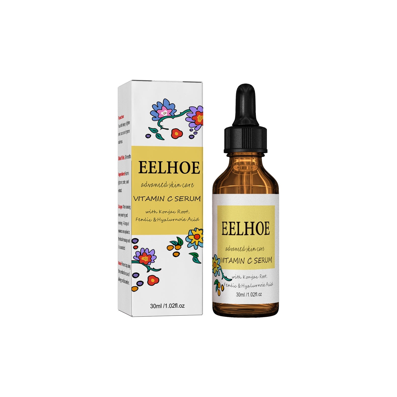 Vitamin C Essence, Brightens Skin, Moisturizes Shrink Pores Firming And Anti-Wrinkle Solution