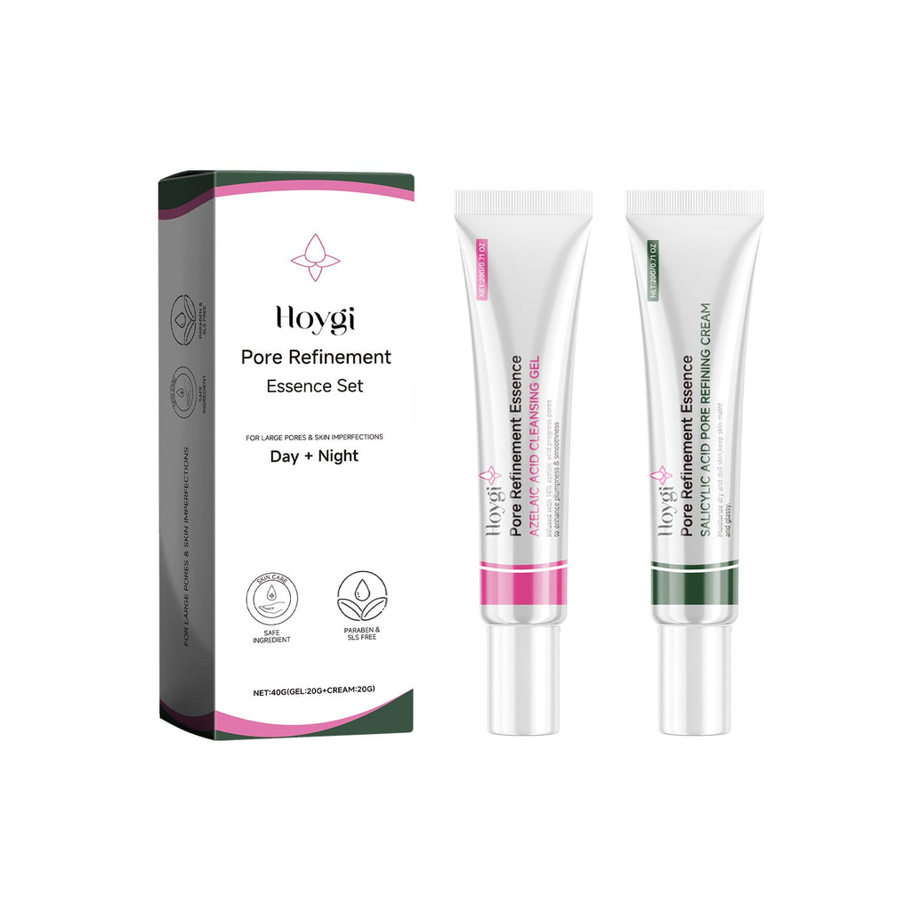 Pore Refinement Essence Set, Deeply Clean The Skin And Fine Pore Skin Cream